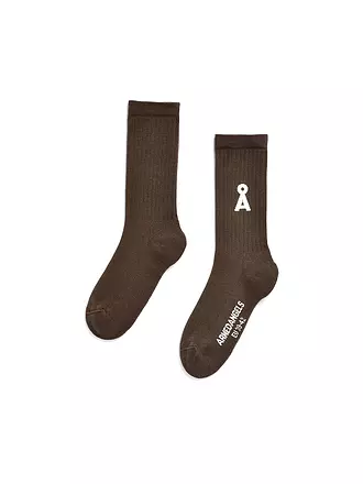 ARMEDANGELS | Calcetines SAAMUS BOLD oatmilk lavender | braun